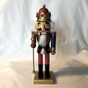 Christmas Wooden Soldier Nutcracker 10in
